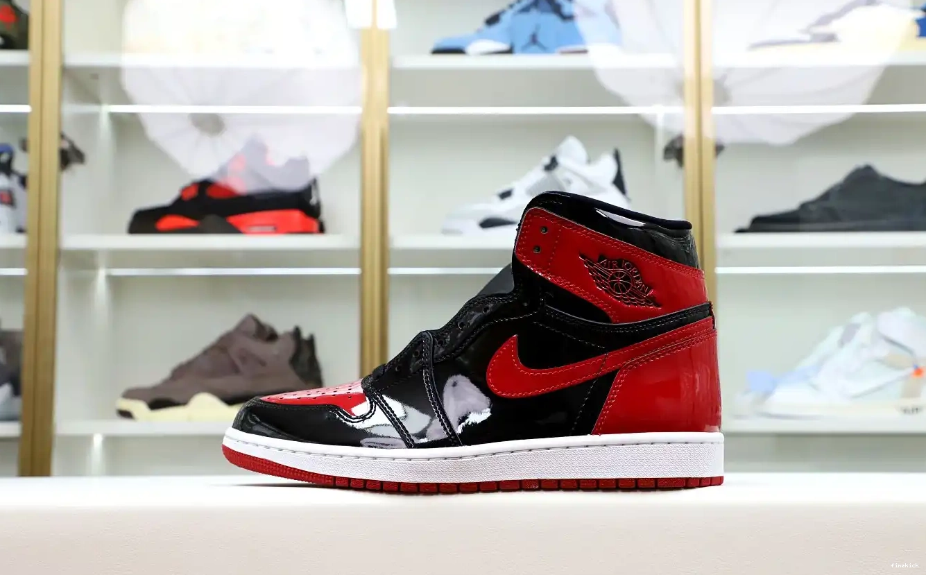 OG PATENT BRED HIGH 1 AIR JORDAN 0413